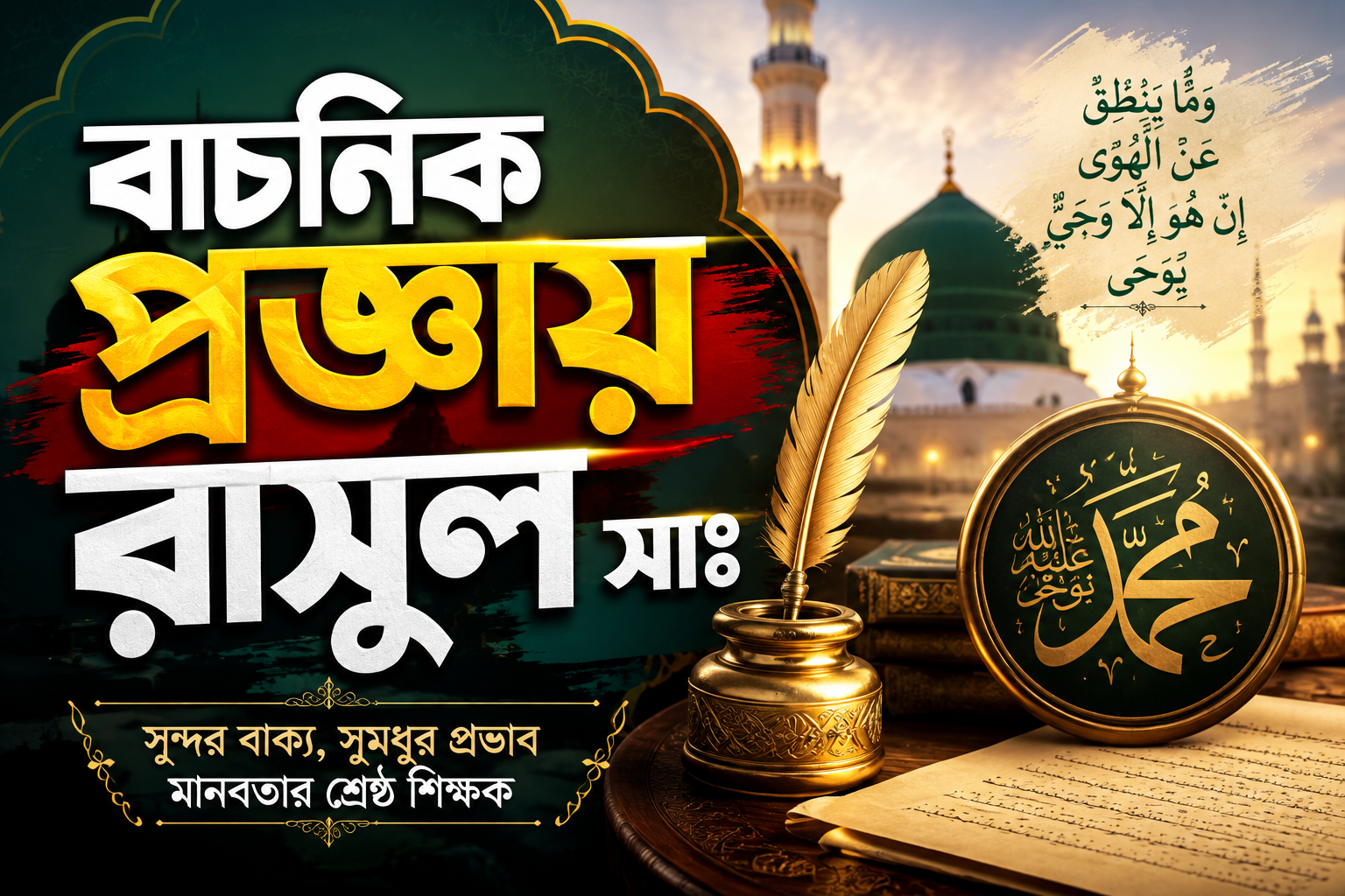 বাচনিক প্রজ্ঞায় রাসুল সাঃ